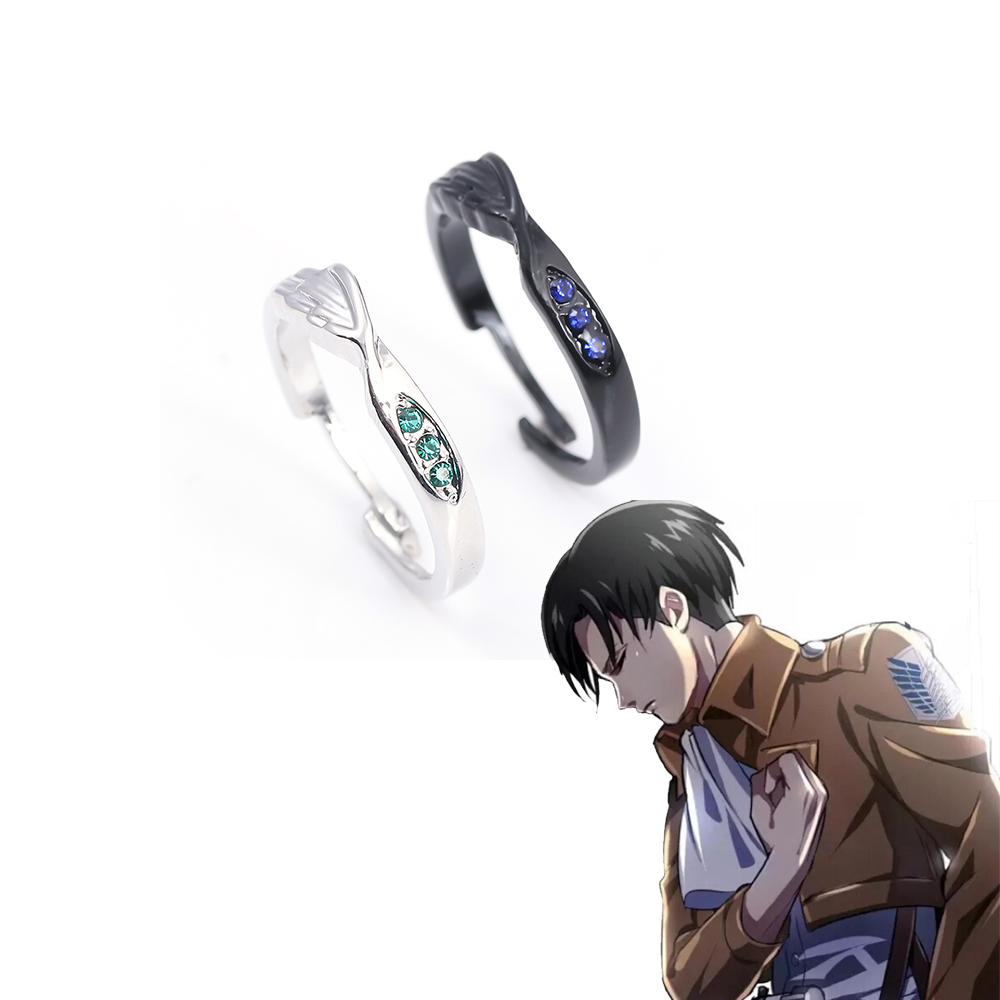 Levi Jewelry & Watches Inc - Anime Angriff auf Titan Ringe Anime