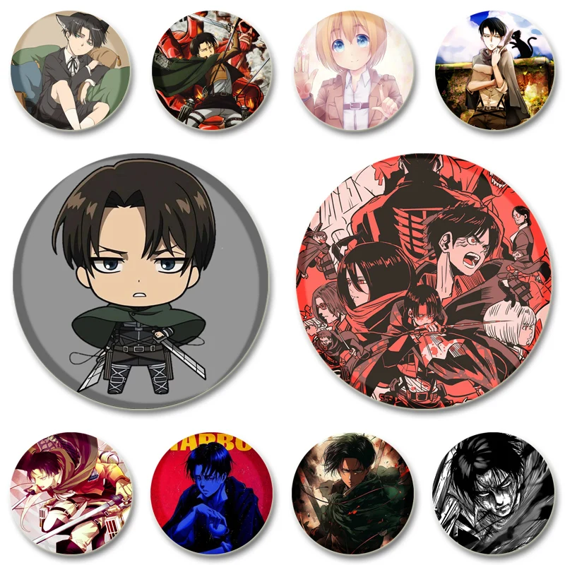 Levi Jewelry & Watches Inc - Erwin Smith Levi Ackerman Mikasa·Ackerman Comics