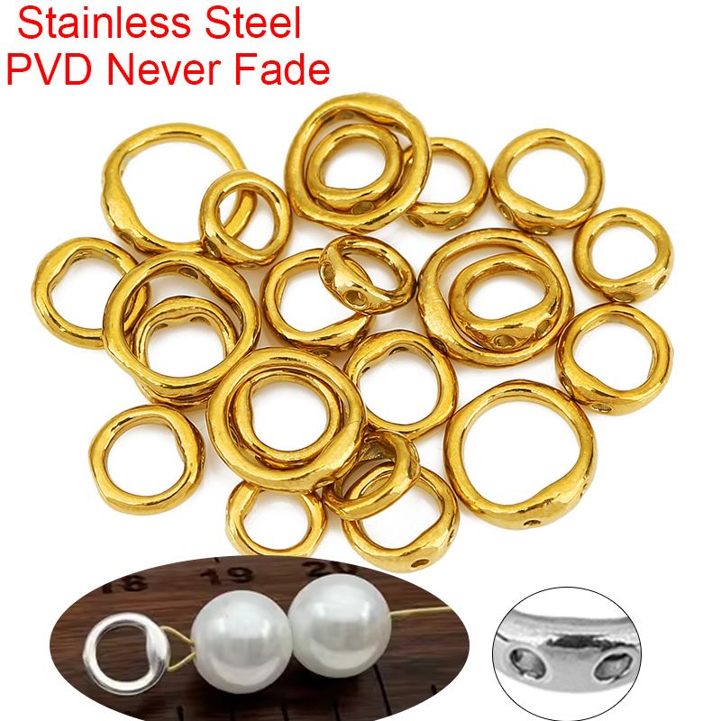 20 Stück Edelstahl-Halskettenv – Charm Bracelet Beads Bewertung und Preis