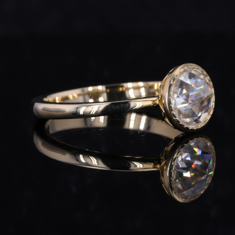 Verlobungsring aus 10 Karat Ge – Moissanite Ring Bewertung und Preis