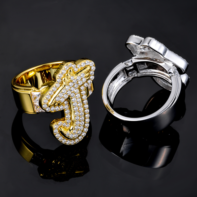 TUHE Iced Out Moissanit-Ring m – Moissanite Ring Bewertung und Preis