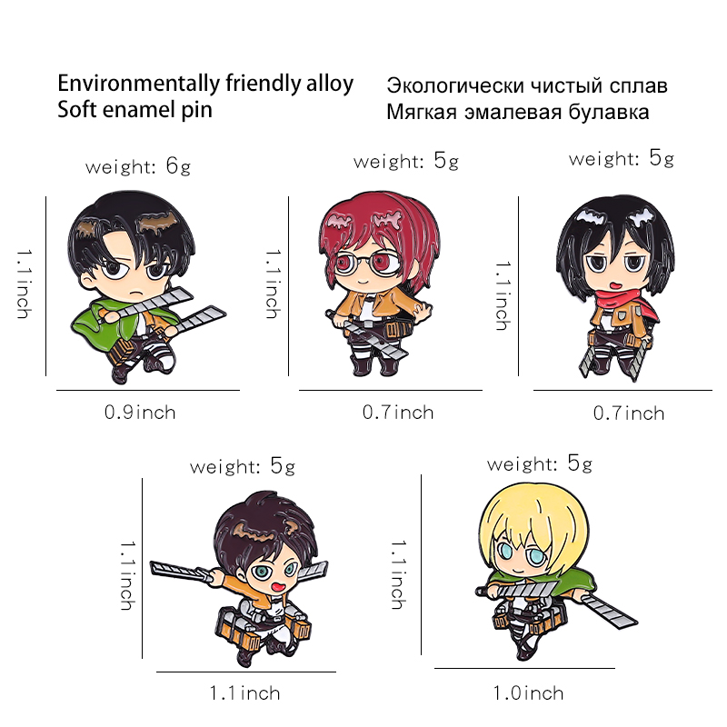 Chibi Emaille Pins Benutzerdef – Levi Jewelry & Watches Inc Bewertung und Preis