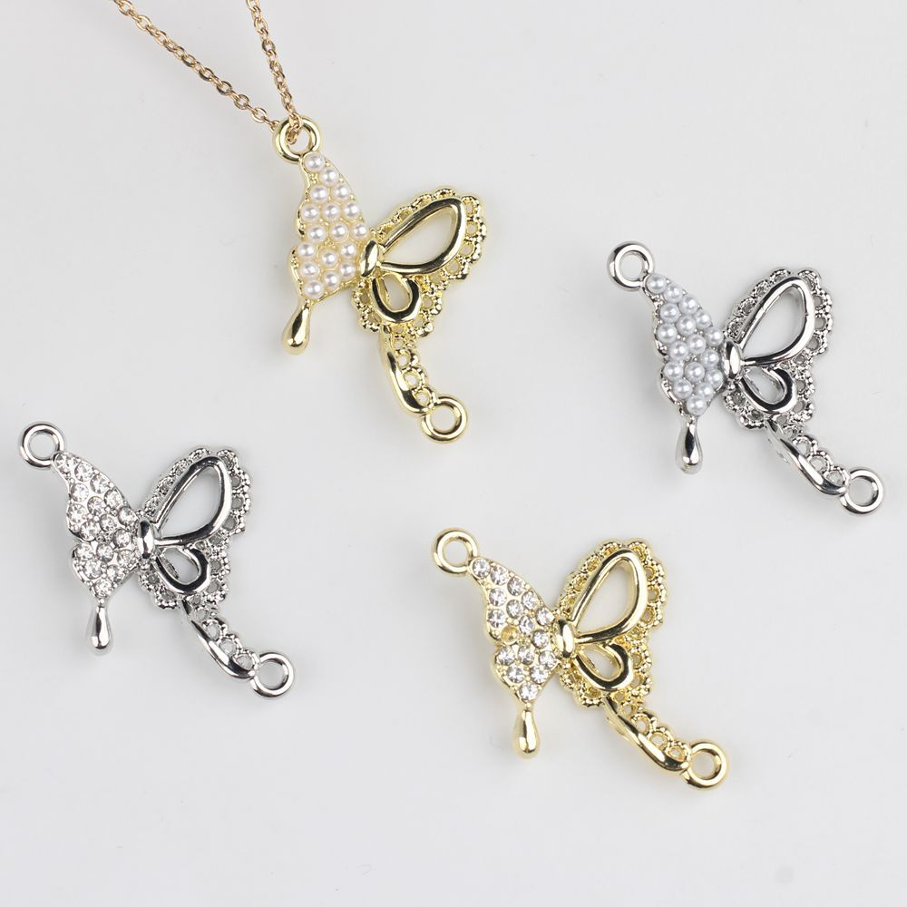 10 Stück Modische Schmetterlin – Butterfly Pendant Necklace Bewertung und Preis