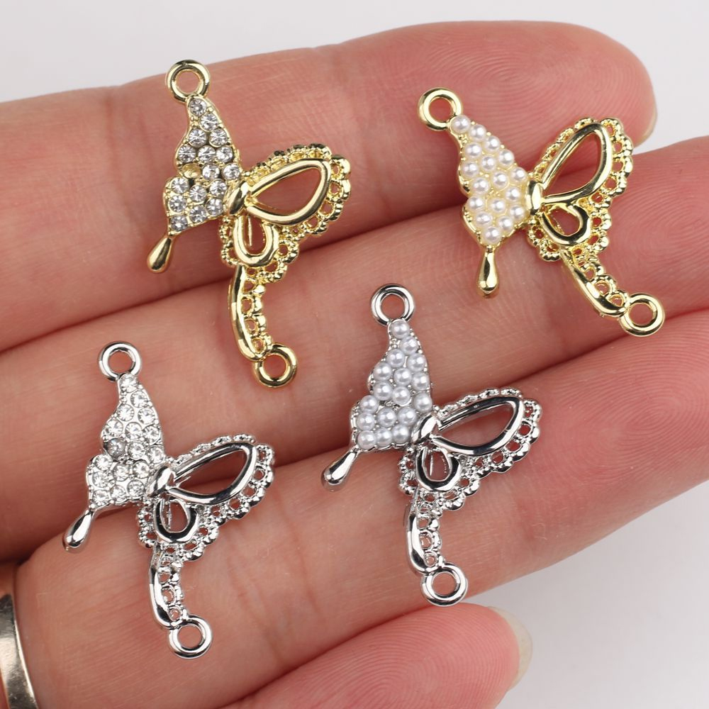 10 Stück Modische Schmetterlin – Butterfly Pendant Necklace Bewertung und Preis