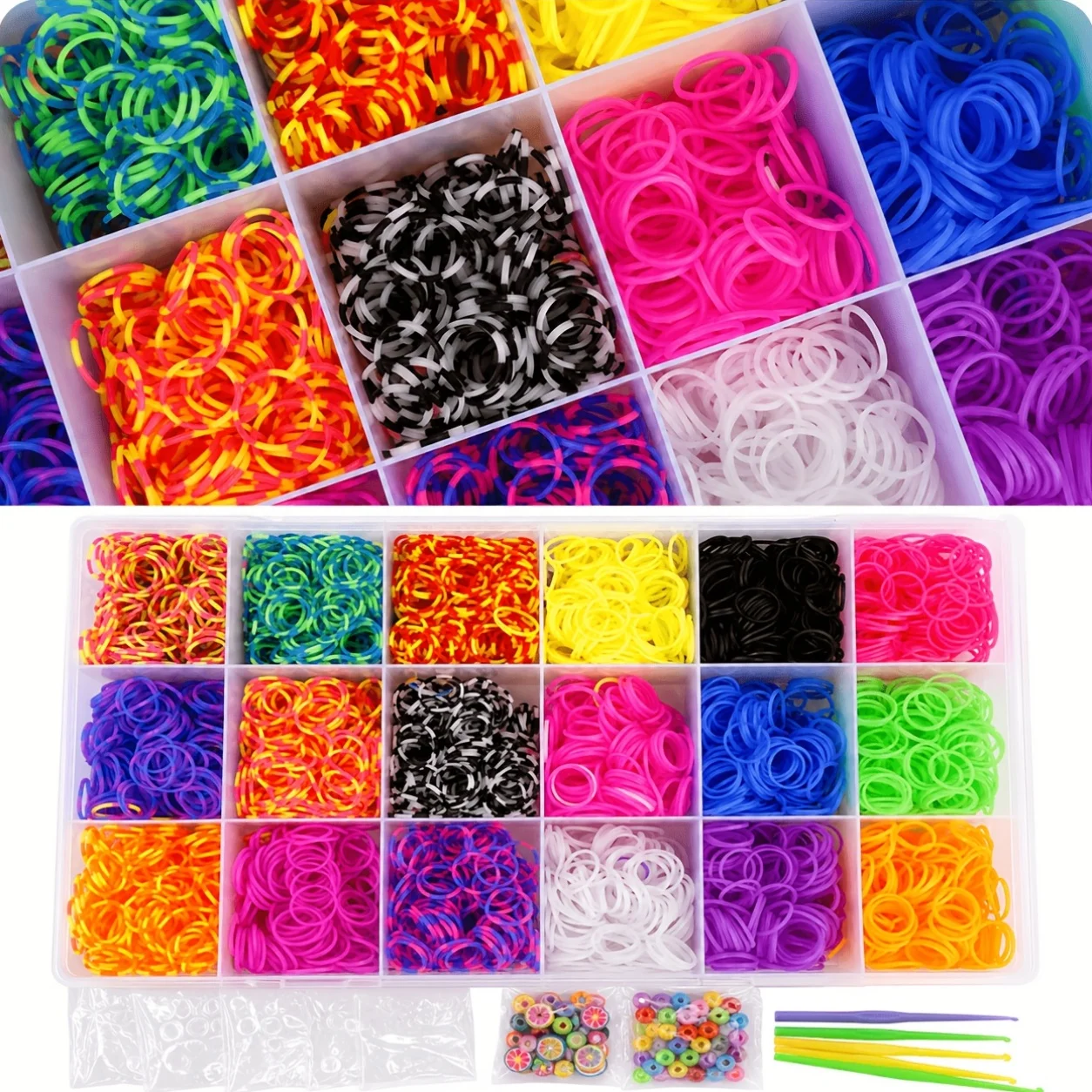 4800 Loom Bands Set, Gummibänd – Charm Bracelet Beads Bewertung und Preis