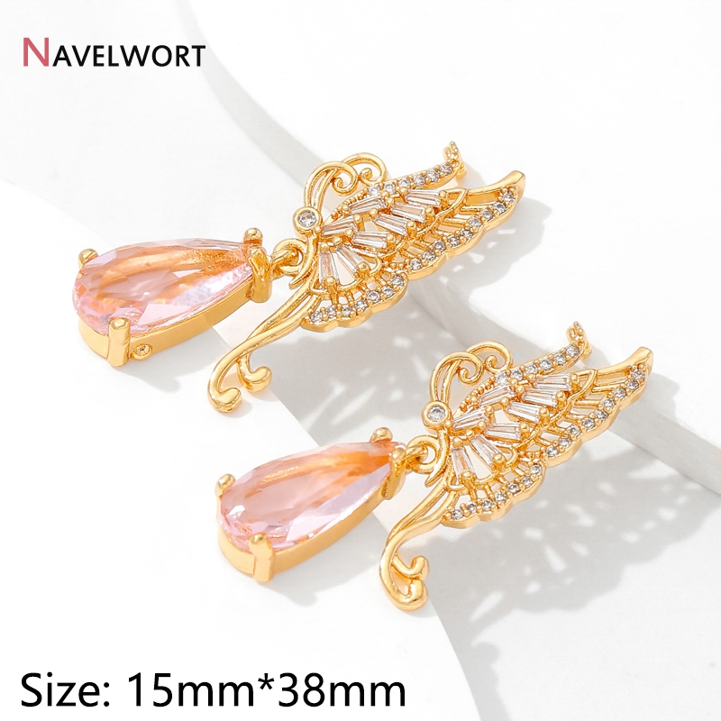 18K Vergoldete Messinganhänger – Butterfly Pendant Necklace Bewertung und Preis