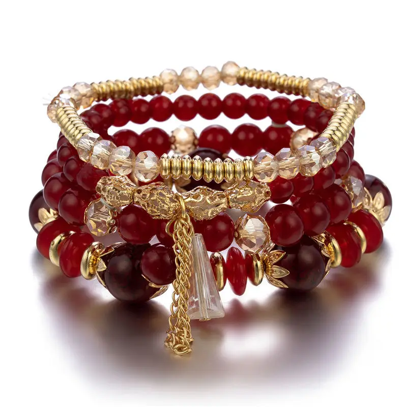 4-teiliges neues Quasten-Charm – Charm Bracelet Beads Bewertung und Preis