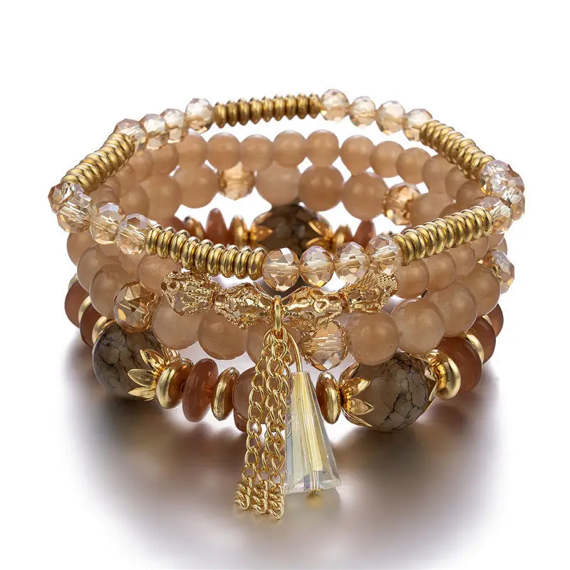 4-teiliges neues Quasten-Charm – Charm Bracelet Beads Bewertung und Preis