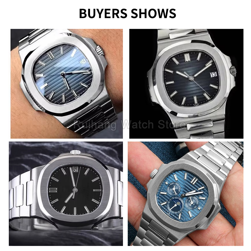 Hochfestes Edelstahl-Uhrenarmb – Patek Philippe Watch Nautilus Bewertung und Preis