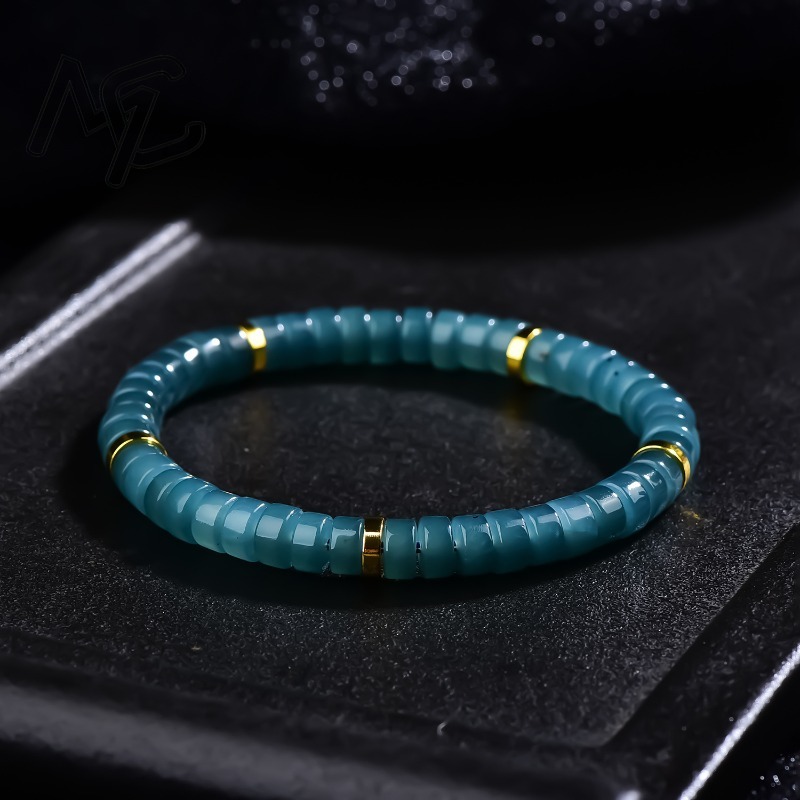 Natürliche Jadeit Blauwasser A – Charm Bracelet Beads Bewertung und Preis