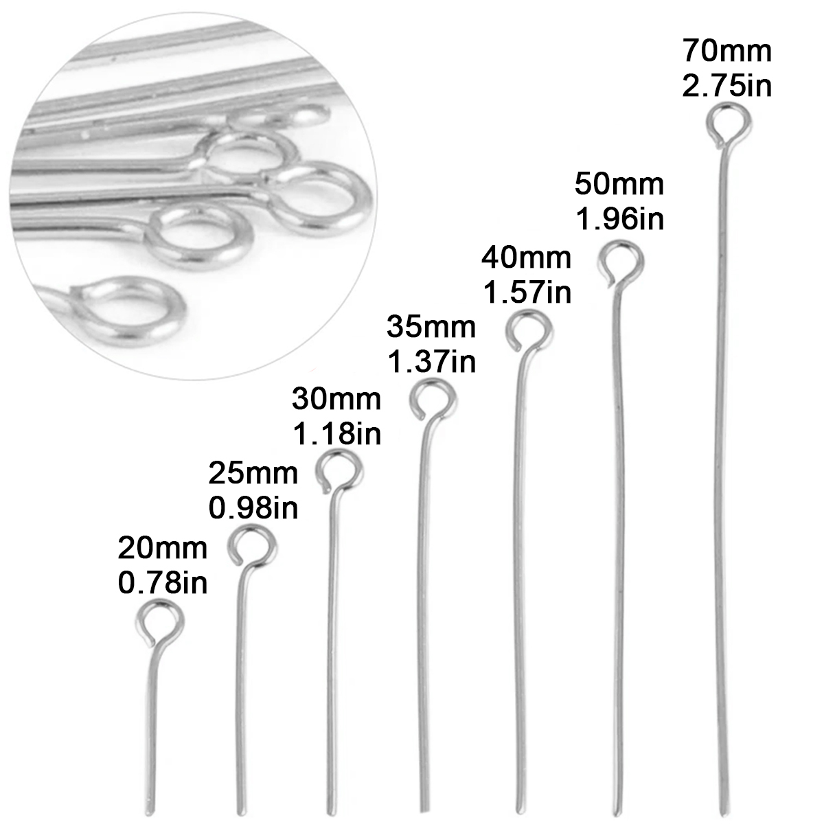 100 Stück/Set Edelstahl Ösenna – Charm Bracelet Beads Bewertung und Preis