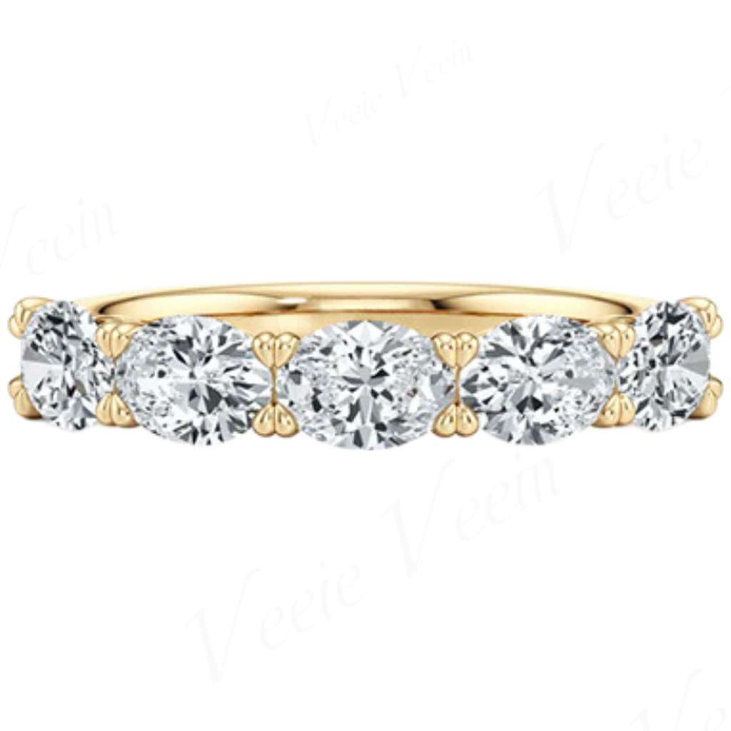 Veeie Veein Marken-Schmuck Dam – Moissanite Ring Bewertung und Preis