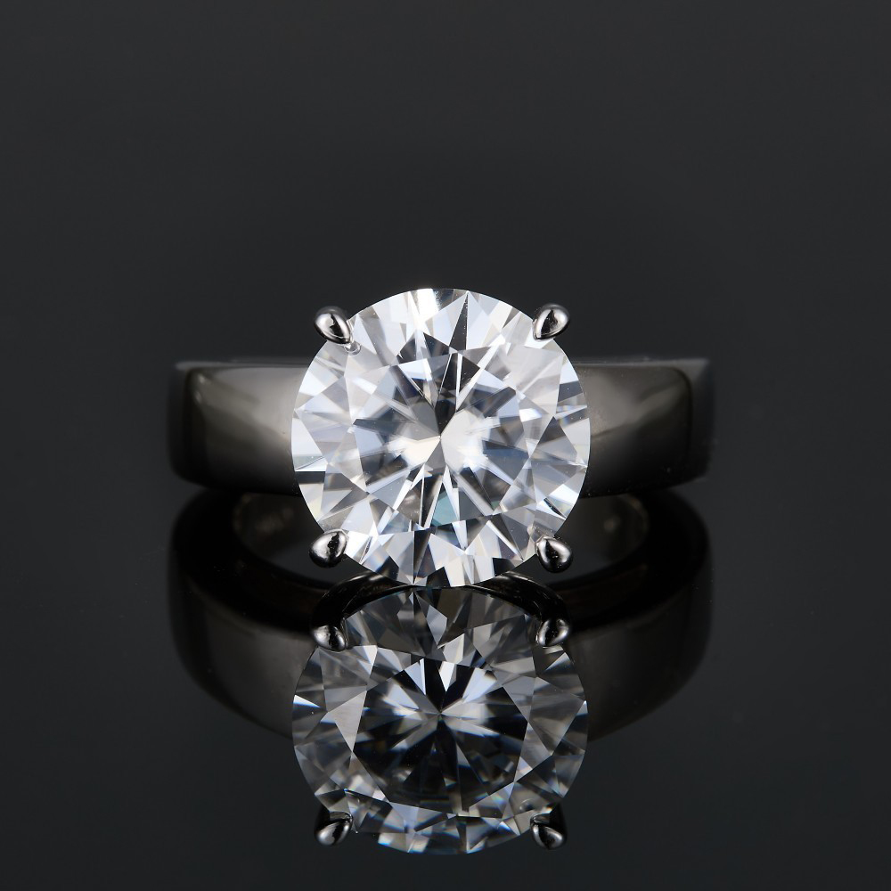 2 Karat D Farbe Moissanit Diam – Moissanite Ring Bewertung und Preis