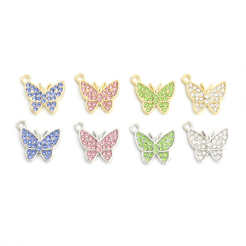 100 Stück/Lot Schmetterlingsan – Butterfly Pendant Necklace Bewertung und Preis