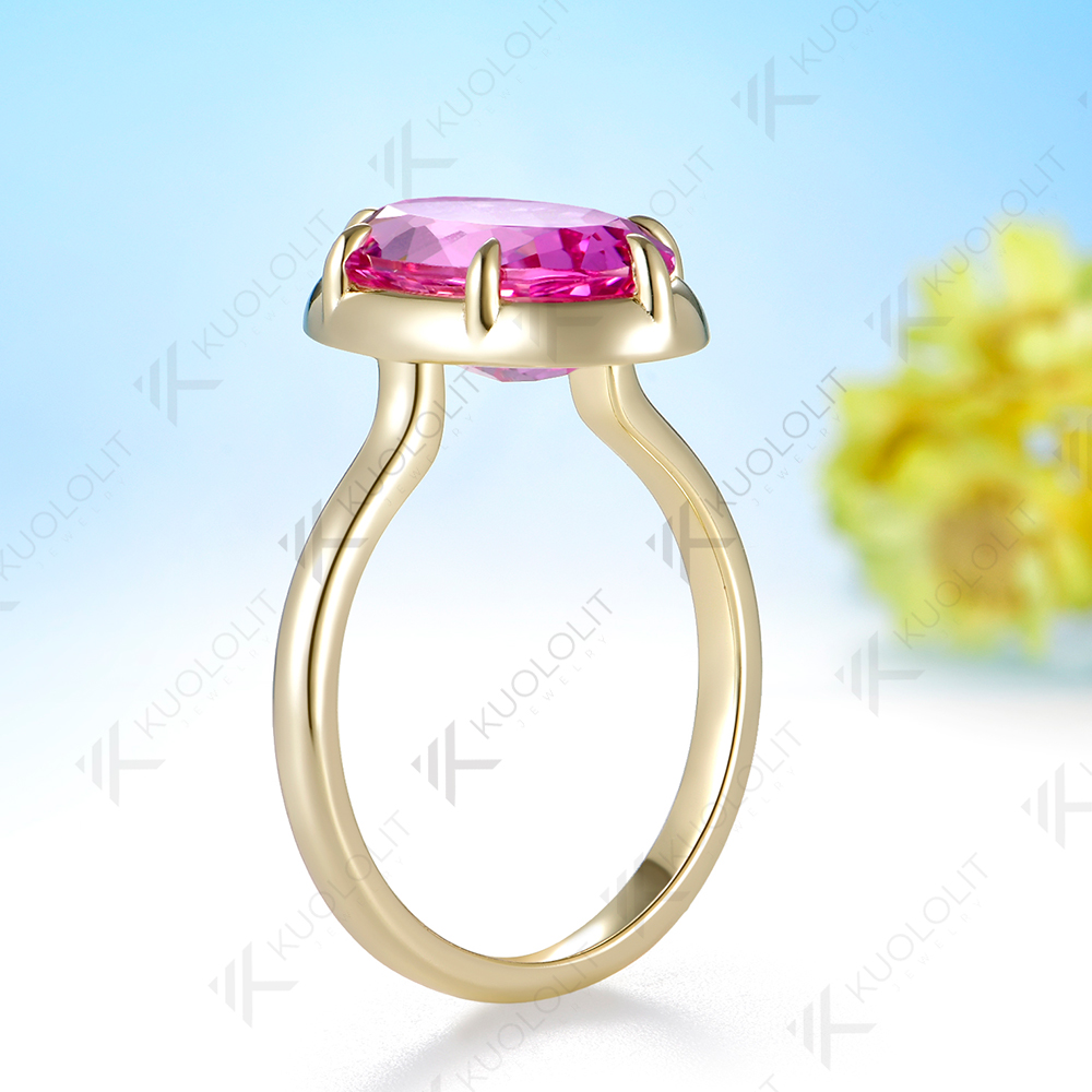 5,5 Karat birnenförmiger, im L – Moissanite Ring Bewertung und Preis